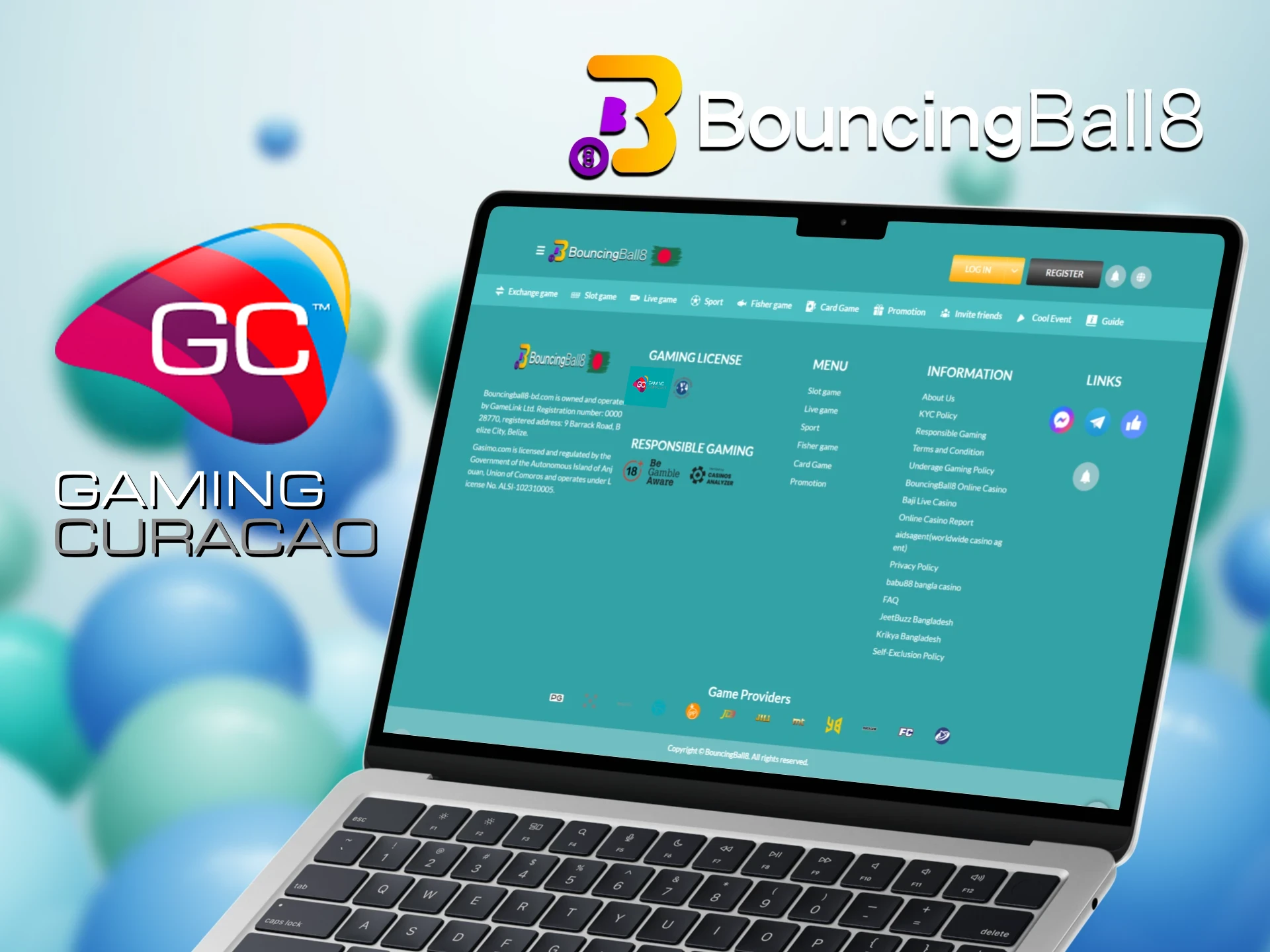 BouncingBall8 is a fully licensed and safe platform.